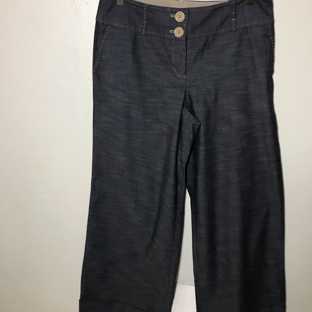 LOFT Ann Taylor- Wide Leg- 8